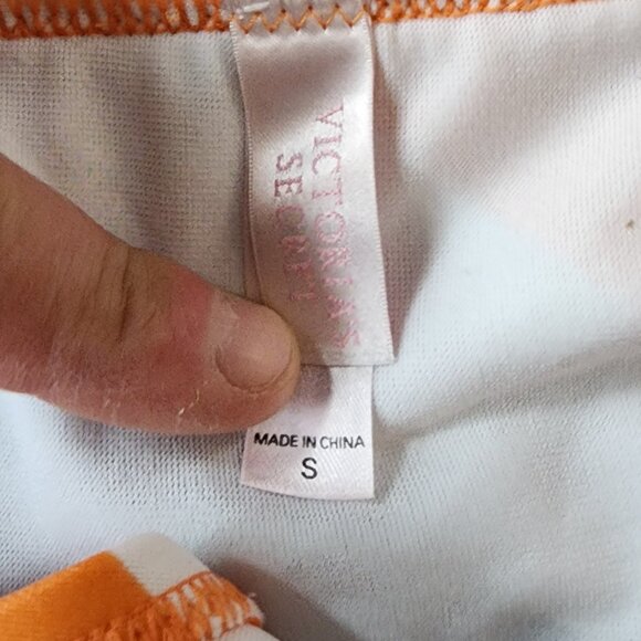 Victoria's Secret Striped Bikini Botton Size Small - Picture 6 of 7